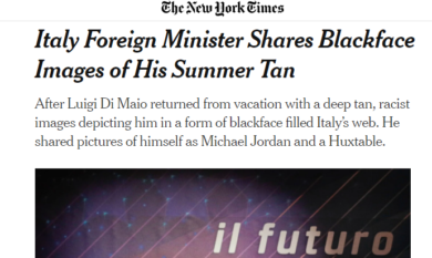 Di Maio abbronzato sotto attacco negli Usa. Il Nyt: “Scherza sul Blackface”