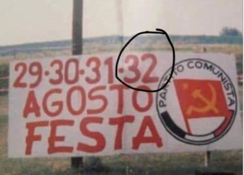 Festa del Pd, quando si dice che i dem sono sempre avanti…