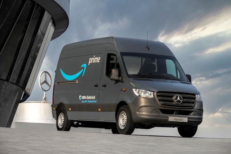 Mercedes-Benz e Amazon impegnati nella mobilità locale a zero emissioni Mercedes-Benz e Amazon impegnati nella mobilità locale a zero emissioni
