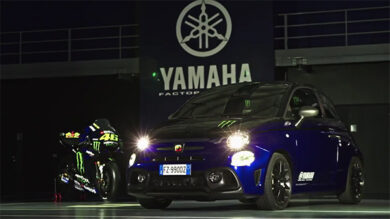 La nuova serie speciale Abarth 595 Monster Energy Yamaha