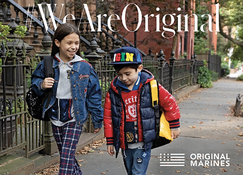 Original Marines, un brand manifesto che coinvolge famiglie da tutto il mondo Original Marines, un brand manifesto che coinvolge famiglie da tutto il mondo