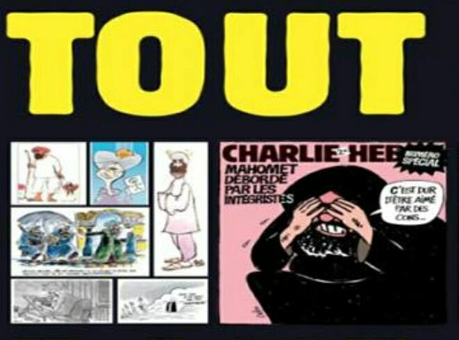 Francia, Charlie Hebdo ripubblica le caricature di Maometto Francia, Charlie Hebdo ripubblica le caricature di Maometto