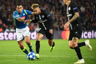 Coronavirus: 3 positivi al Psg. Paredes, Di Maria e Neymar in quarantena