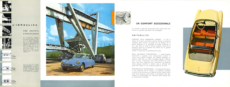 1955, Citroen presenta la DS19 con la sospensione idropneumatica 1955, Citroen presenta la DS19 con la sospensione idropneumatica