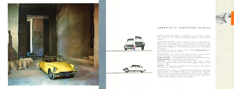 1955, Citroen presenta la DS19 con la sospensione idropneumatica 1955, Citroen presenta la DS19 con la sospensione idropneumatica