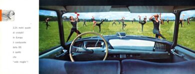 1955, Citroen presenta la DS19 con la sospensione idropneumatica