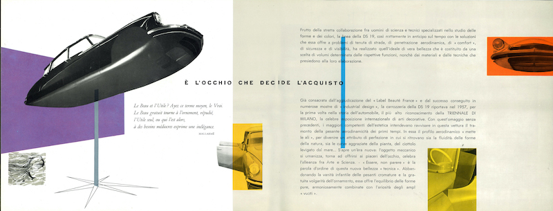1955, Citroen presenta la DS19 con la sospensione idropneumatica 1955, Citroen presenta la DS19 con la sospensione idropneumatica