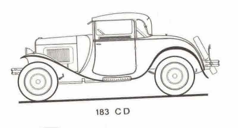 1928, Peugeot presenta la 183 12 SIX 6 cilindri 1928, Peugeot presenta la 183 12 SIX 6 cilindri