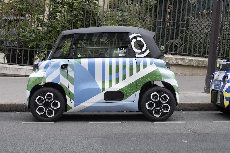 Free2Move e Citroen conquistano Parigi con la Ami 100% eletric Free2Move e Citroen conquistano Parigi con la Ami 100% eletric