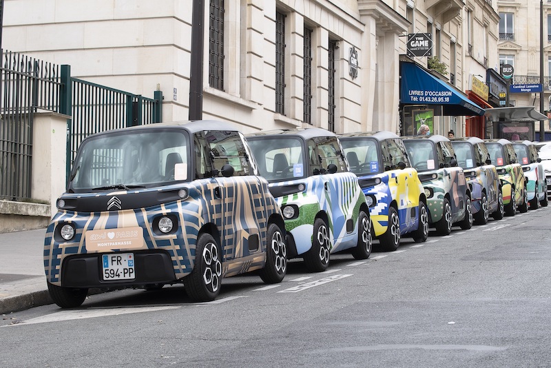 Free2Move e Citroen conquistano Parigi con la Ami 100% eletric Free2Move e Citroen conquistano Parigi con la Ami 100% eletric