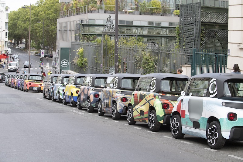 Free2Move e Citroen conquistano Parigi con la Ami 100% eletric Free2Move e Citroen conquistano Parigi con la Ami 100% eletric