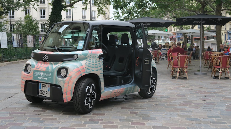 Free2Move e Citroen conquistano Parigi con la Ami 100% eletric Free2Move e Citroen conquistano Parigi con la Ami 100% eletric