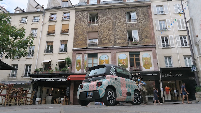 Free2Move e Citroen conquistano Parigi con la Ami 100% eletric Free2Move e Citroen conquistano Parigi con la Ami 100% eletric