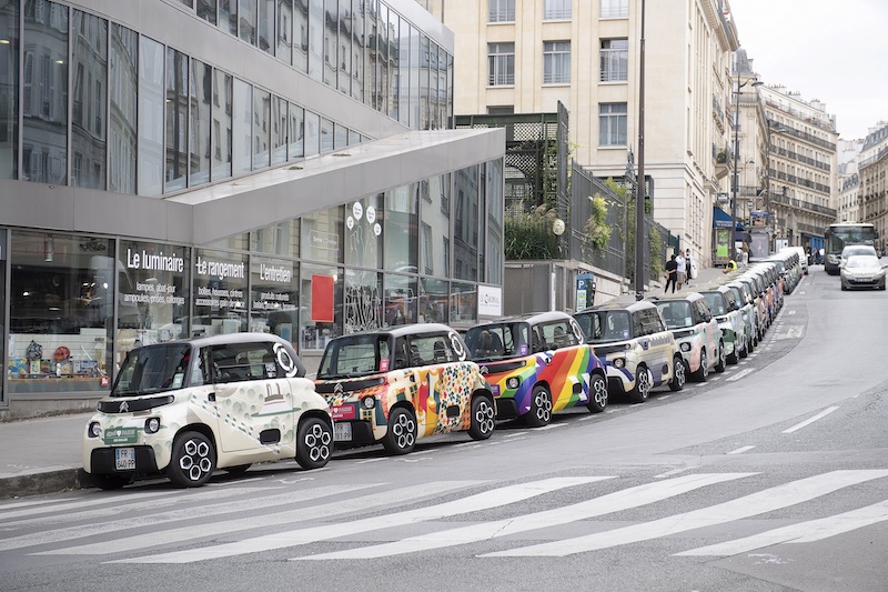 Free2Move e Citroen conquistano Parigi con la Ami 100% eletric Free2Move e Citroen conquistano Parigi con la Ami 100% eletric