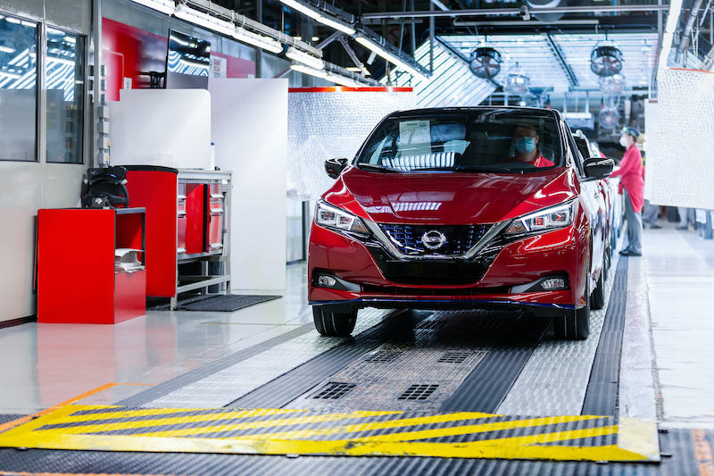 Nissan leaf raggiunge quota 500.000 Nissan leaf raggiunge quota 500.000