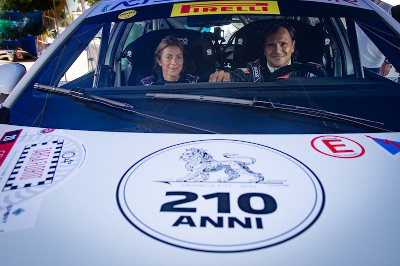 Paolo Andreucci al Targa Florio e vince con nuova Peugeot 208 Rally 4