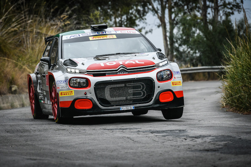 CIR, la Citroen C3 R5 di Crugnola domina la Targa Florio CIR, la Citroen C3 R5 di Crugnola domina la Targa Florio