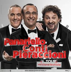 Ascolti tv, Panariello Conti e Pieraccioni vincono il prime time