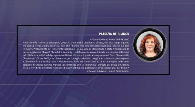 Grande Fratello Vip 5, PATRIZIA DE BLANCK VS TOMMASO ZORZI. SCINTILLE E NOMINATION. Gf Vip 5 news