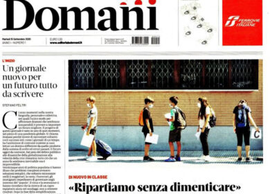 Domani, nasce il nuovo giornale di De Benedetti. “Titolo di 15 giorni fa”