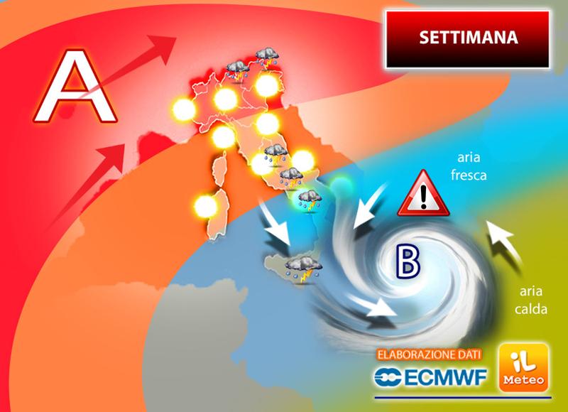 Previsioni meteo: ultimo urlo africano nel weekend, temperature fino a 30° C Previsioni meteo: ultimo urlo africano nel weekend, temperature fino a 30° C