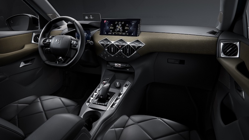 DS3 Crossback: interni caratterizzati da dettagli raffinati ed esclusivi DS3 Crossback: interni caratterizzati da dettagli raffinati ed esclusivi