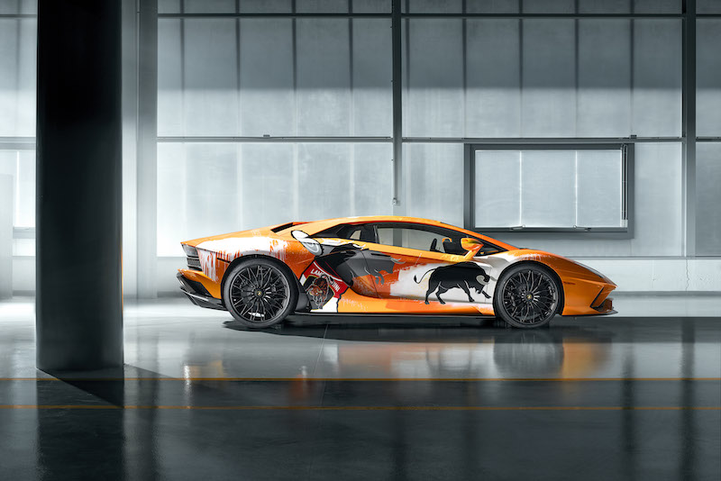 Lamborghini festeggia la Aventador n. 10.000 Lamborghini festeggia la Aventador n. 10.000