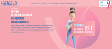 Tumori ovarici: Lactacyd e Fondazione Umberto Veronesi insieme per la ricerca