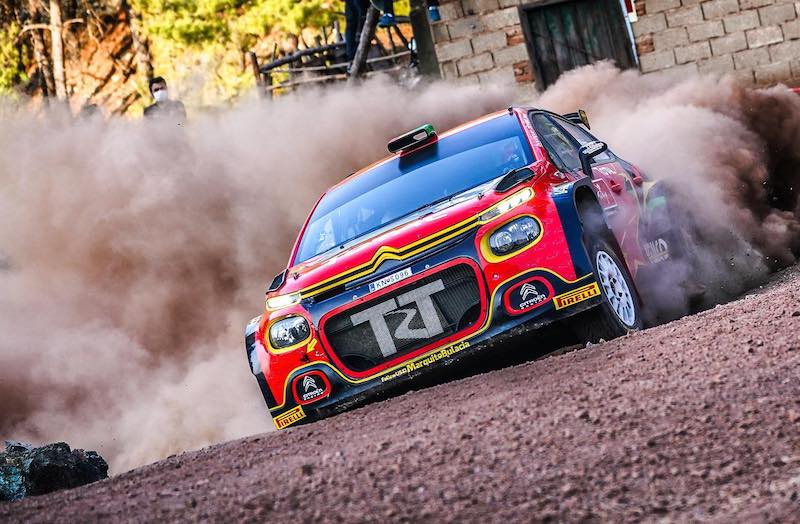 WRC, Rally di Turchia, La C3 R5 di Bulacia guida nel WRC3