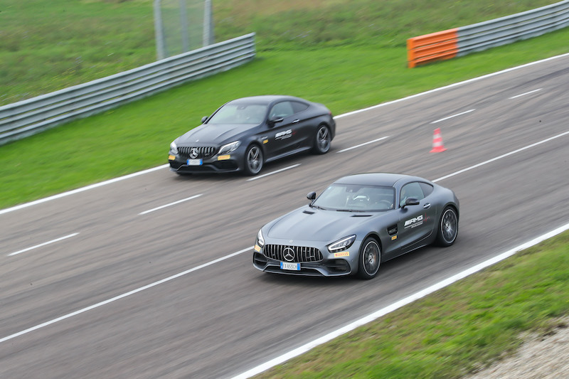 Dopo il lockdown riprende l’attività dell’AMG Driving Academy Italia