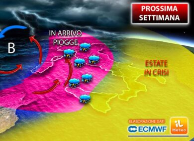 Meteo: addio estate, a breve arrivano freddo, piogge e maltempo. Ecco quando