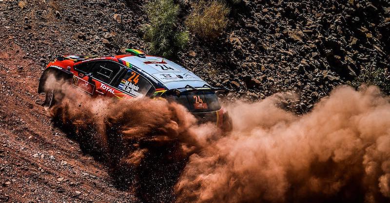WRC, Rally della Turchia, La Citroen di Bulacia perde la leadership  nel WRC3