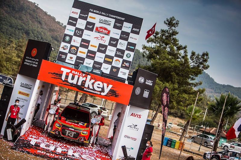 WRC, Rally di Turchia, La C3 R5 di Bulacia vince tra le WRC3