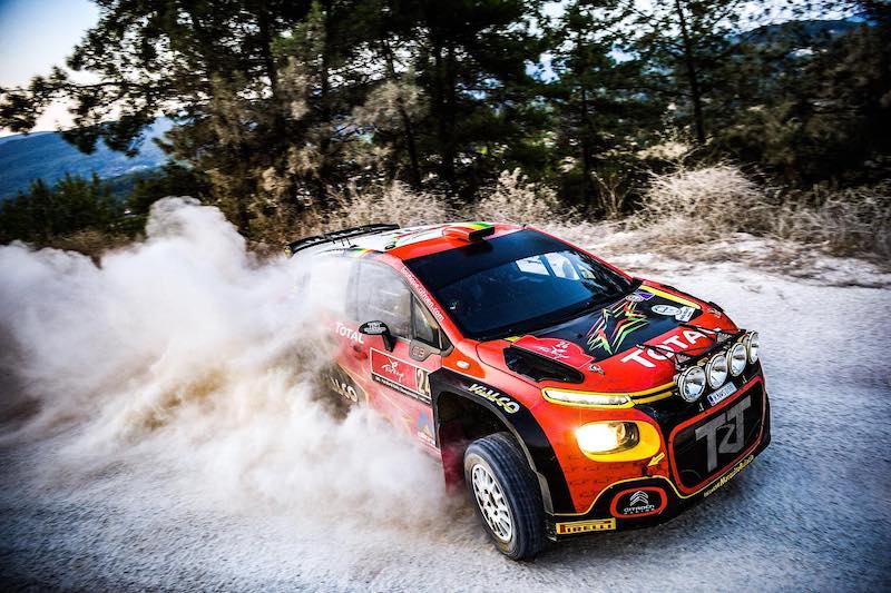 WRC, Rally di Turchia, La C3 R5 di Bulacia vince tra le WRC3