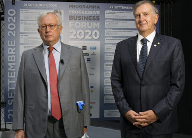 Giulio Tremonti al Progressive Business Forum 2020 a Milano