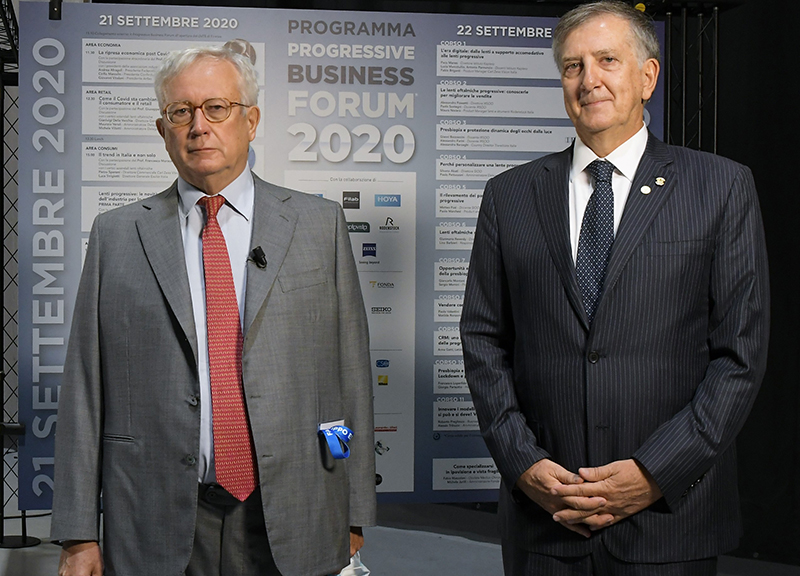Giulio Tremonti al Progressive Business Forum 2020 a Milano Giulio Tremonti al Progressive Business Forum 2020 a Milano