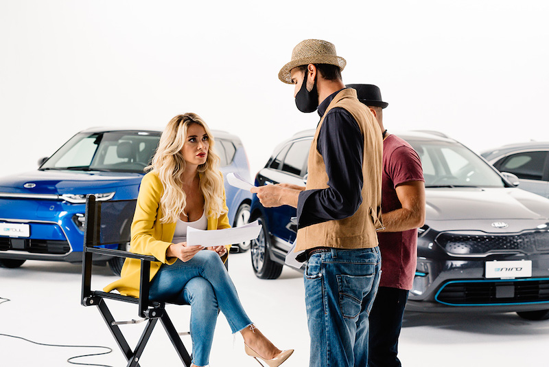 Diletta Leotta protagonista della nuova campagna digital di  Kia