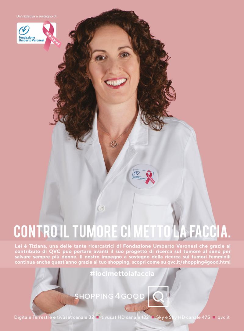 Galleria foto '“Contro il tumore ci metto la faccia”: QVC con la Fondazione Veronesi' - foto 1