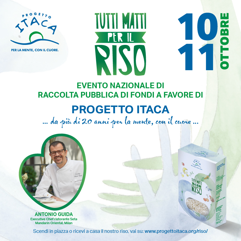 Galleria foto 'Il 10 e 11 ottobre “Tutti matti per il riso”, iniziativa per Progetto Itaca' - foto 1