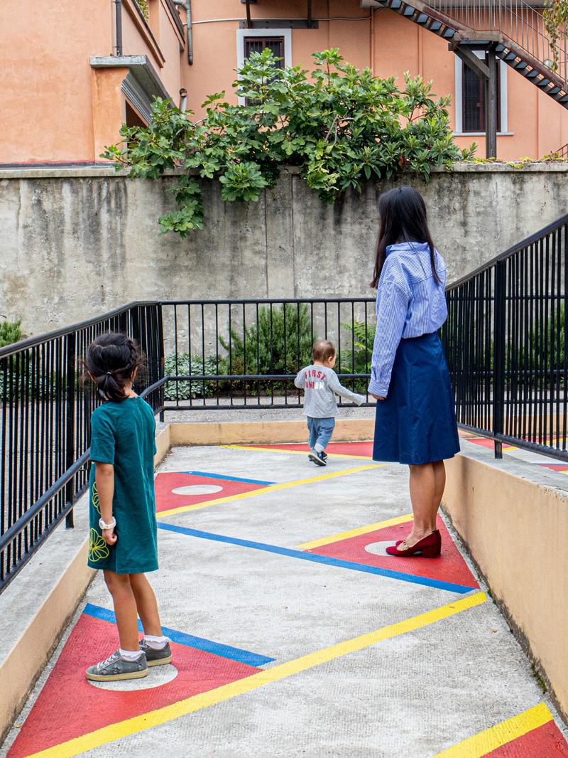 “Sicurezza colorata”: il progetto in due scuole di Milano. FOTO “Sicurezza colorata”: il progetto in due scuole di Milano. FOTO