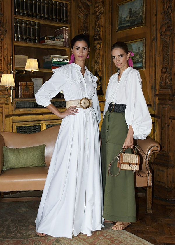 Luisa Spagnoli primavera estate 2021 nel ricordo di terre lontane. Luisa Spagnoli primavera estate 2021 nel ricordo di terre lontane.