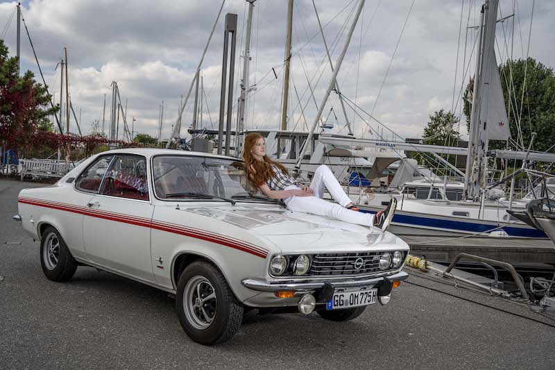 Opel Manta festeggia al Timmendorfer Strand il 50 compleanno
