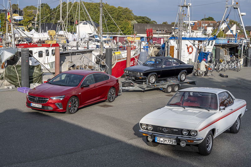 Opel Manta festeggia al Timmendorfer Strand il 50 compleanno