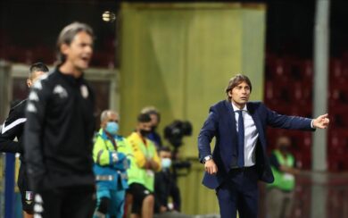 Inter, pokerissimo a Benevento: 5-2. Antonio Conte strapazza Pippo Inzaghi