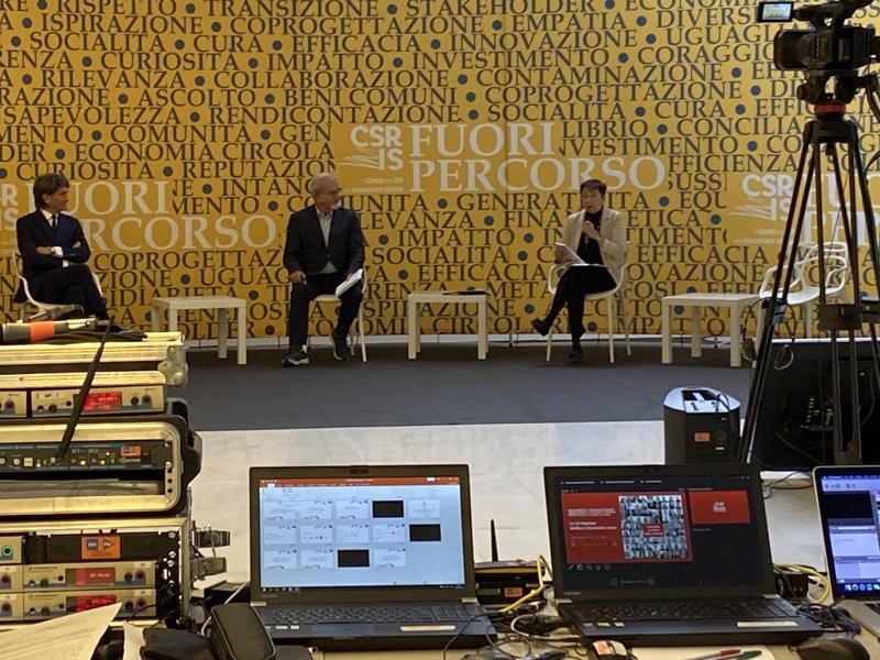 Galleria foto '8° salone della CSR – Interviste a Raffaella Sobrero e Biagio Oppi (Alfasigma)' - foto 1