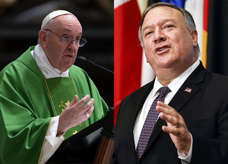 Pompeo-Vaticano, secondo round. A Sant’Egidio non si è parlato di Cina Pompeo-Vaticano, secondo round. A Sant’Egidio non si è parlato di Cina
