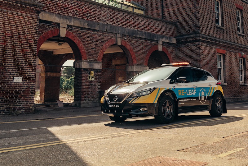 Nissan: arriva Re-Leaf, il mezzo di soccorso del futuro Nissan: arriva Re-Leaf, il mezzo di soccorso del futuro