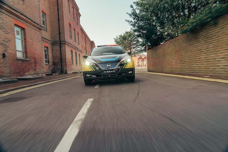 Nissan: arriva Re-Leaf, il mezzo di soccorso del futuro Nissan: arriva Re-Leaf, il mezzo di soccorso del futuro