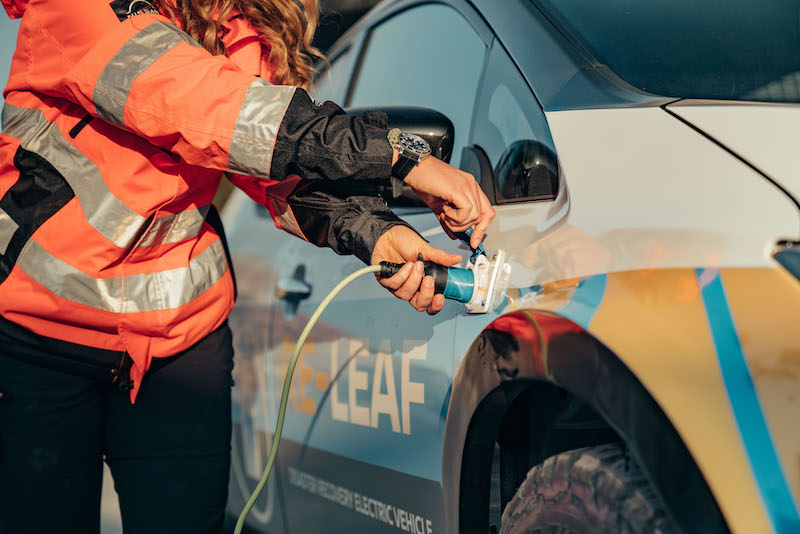 Nissan: arriva Re-Leaf, il mezzo di soccorso del futuro Nissan: arriva Re-Leaf, il mezzo di soccorso del futuro