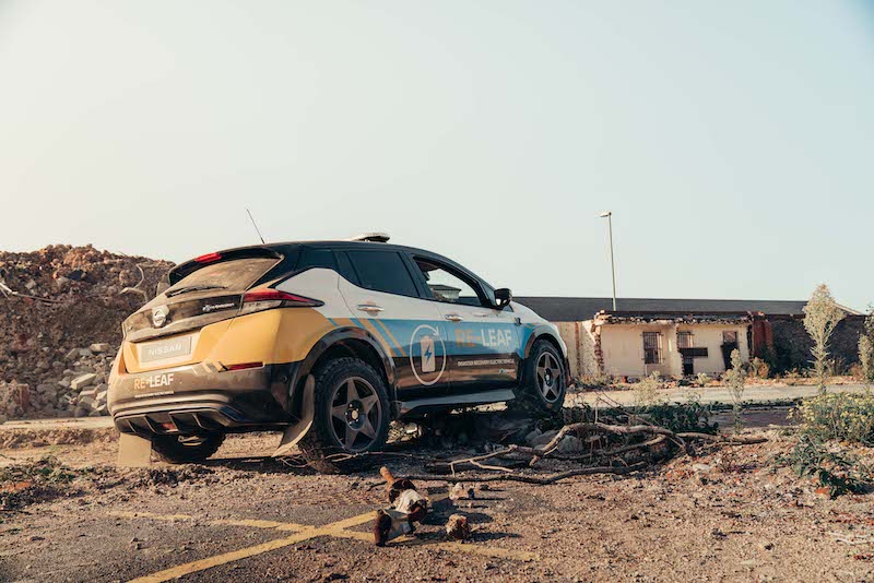 Nissan: arriva Re-Leaf, il mezzo di soccorso del futuro Nissan: arriva Re-Leaf, il mezzo di soccorso del futuro